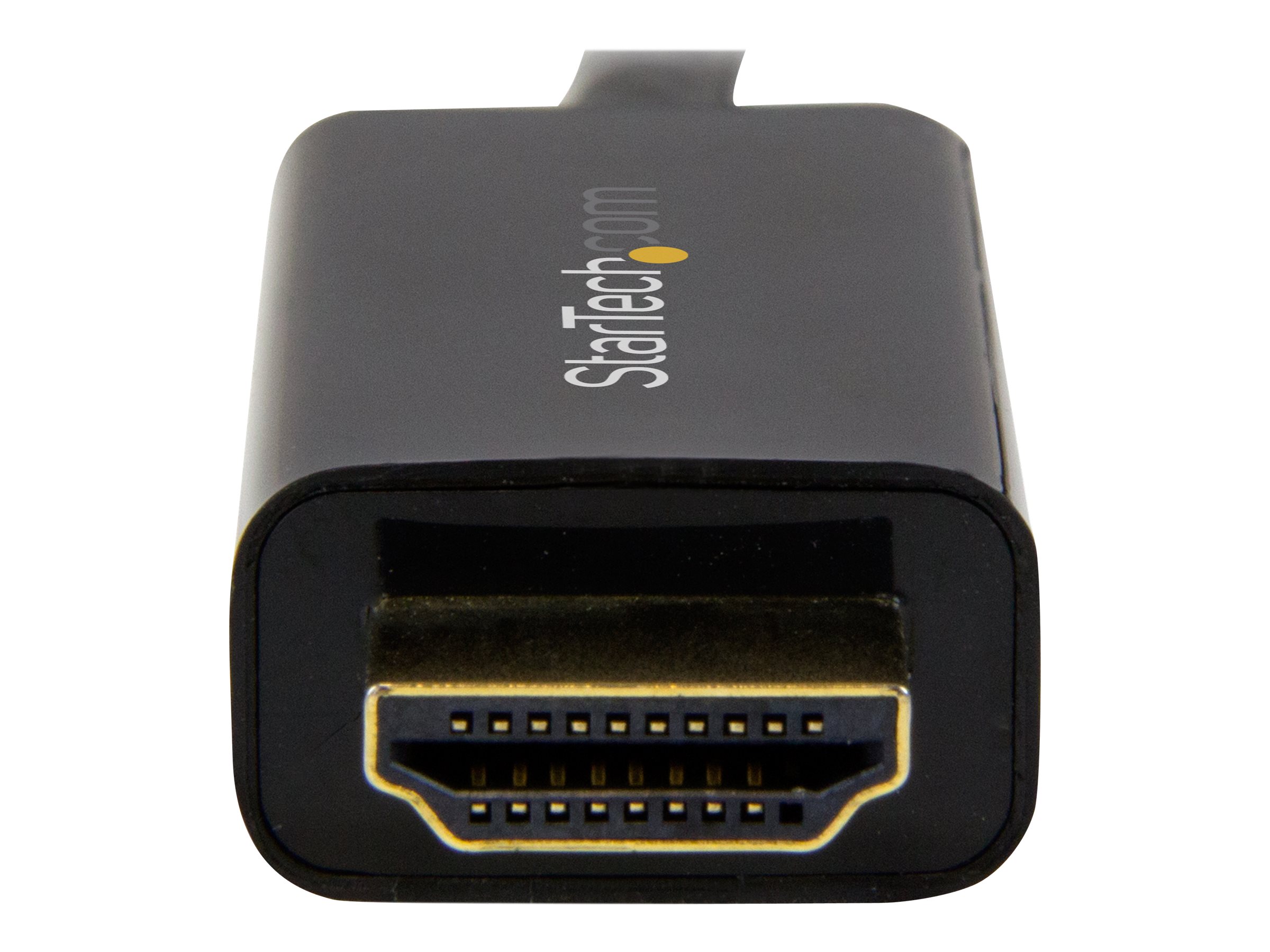 StarTech.com 2m Mini DisplayPort auf HDMI Konverterkabel - mDP zu HDMI Adapter mit Kabel Ultra HD 4K - Adapterkabel - Mini DisplayPort männlich zu HDMI männlich - 2 m - Schwarz
