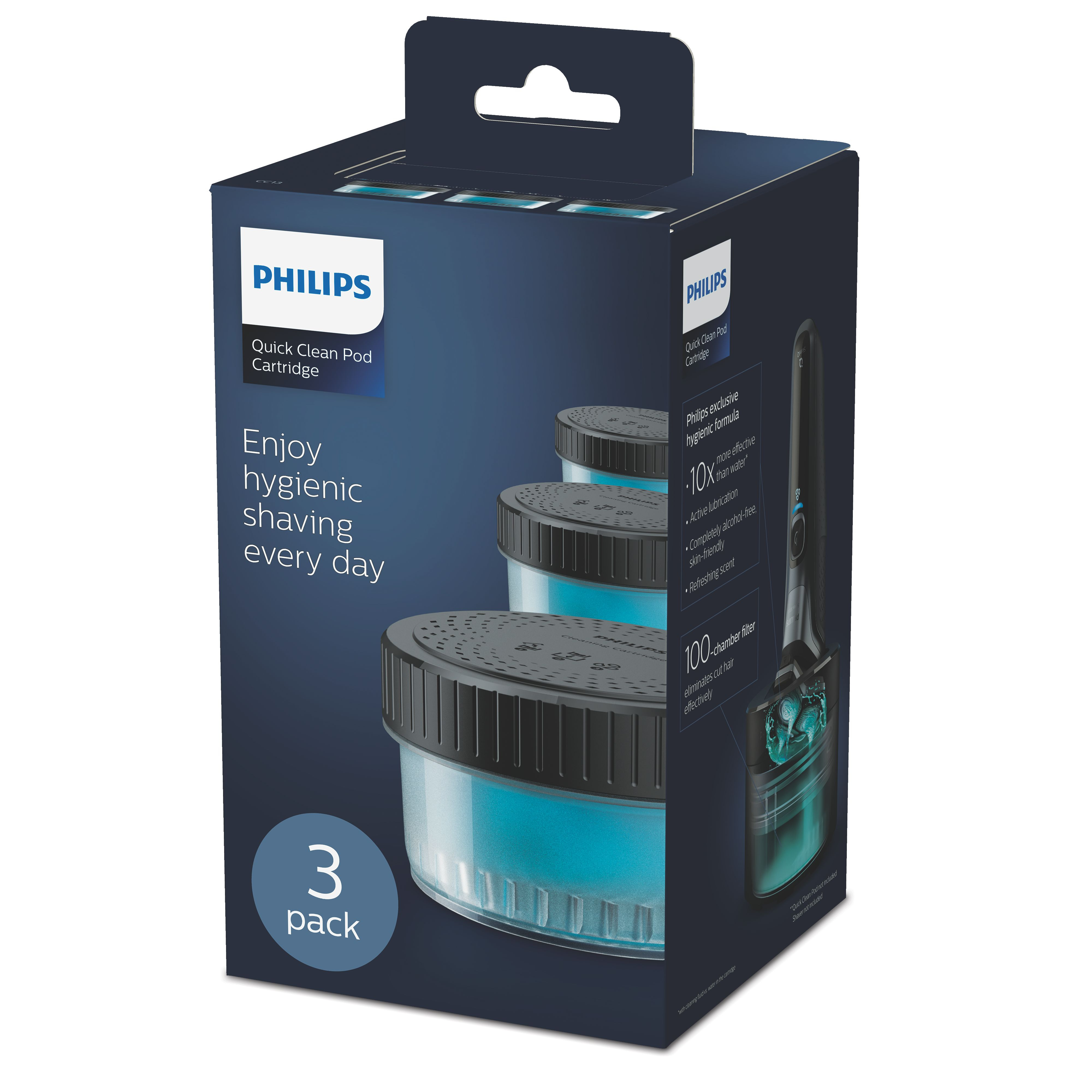 Philips CC13/50 Kartusche für Quick Clean Pod - Reinigungskartusche - 9 Monat( e) - Philips - 3 Stück(e), Ansicht 2