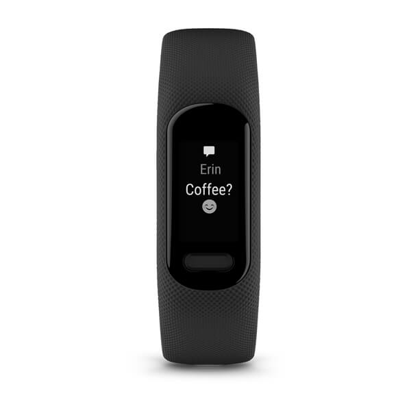 Garmin vívosmart 5 - Aktivitätsmesser mit Band - Schwarz, Ansicht 4