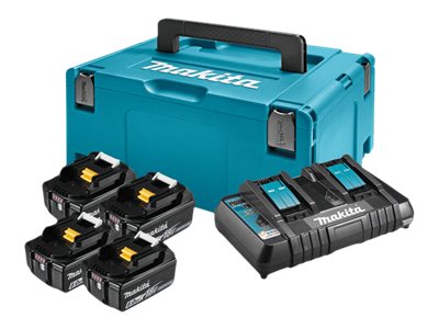 Makita LXT - Batterieladegerät + Batterie 4 x, Ansicht 2