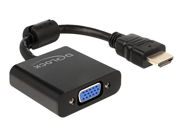 Delock Videoanschluß - HDMI / VGA - HD-15 VGA (65512)