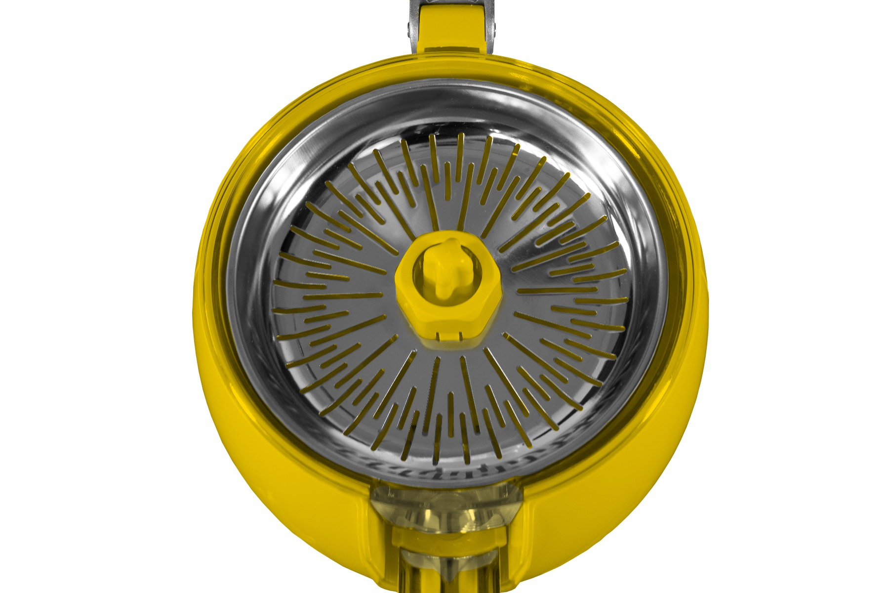 UNOLD ZITRUSPRESSE Power Juicy Yellow 78132 - Handsaftpresse - Gelb - 1 m - Edelstahl - Kunststoff - Edelstahl - 1100 W, Ansicht 2