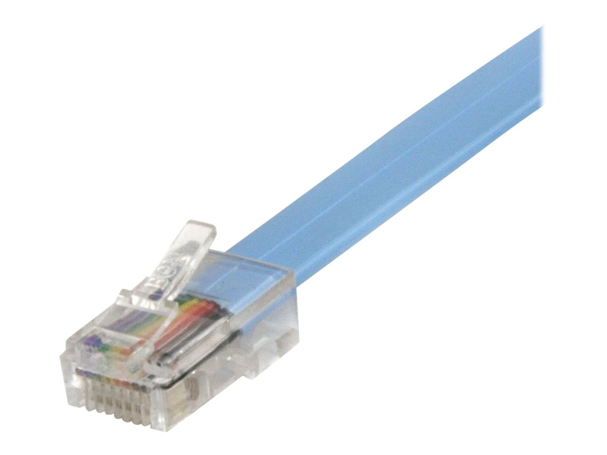 StarTech.com 18m Cisco Konsolen Rollover-Kabel – RJ45 Ethernet SteckerStecker - Netzwerkkabel - RJ-45 (M)