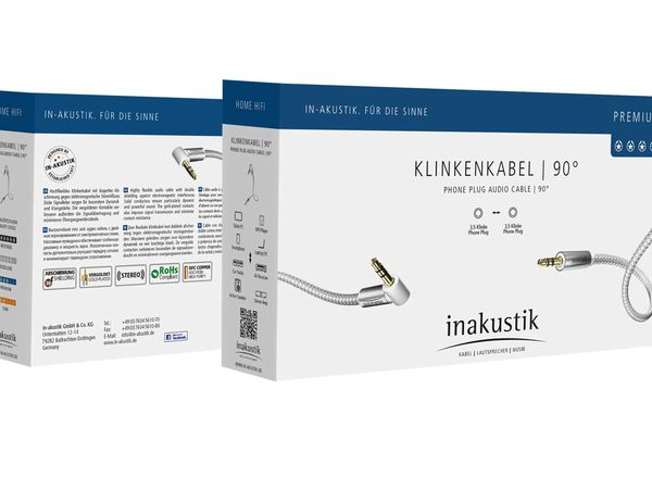 in-akustik Premium - Audiokabel - mini-phone stereo 3.5 mm männlich zu mini-phone stereo 3.5 mm männlich, Ansicht 2
