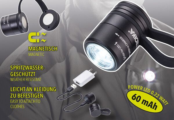 Troika Taschenlampe ECO RUN schwarz, Ansicht 3