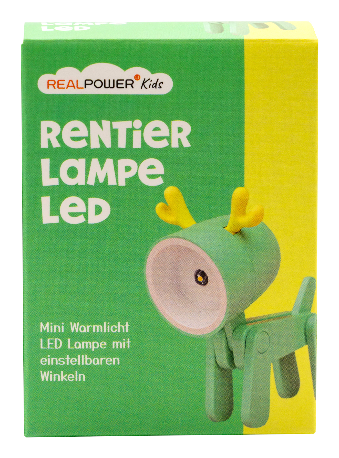 RealPower LED-Tier Taschenlampe Green Deer, Ansicht 3