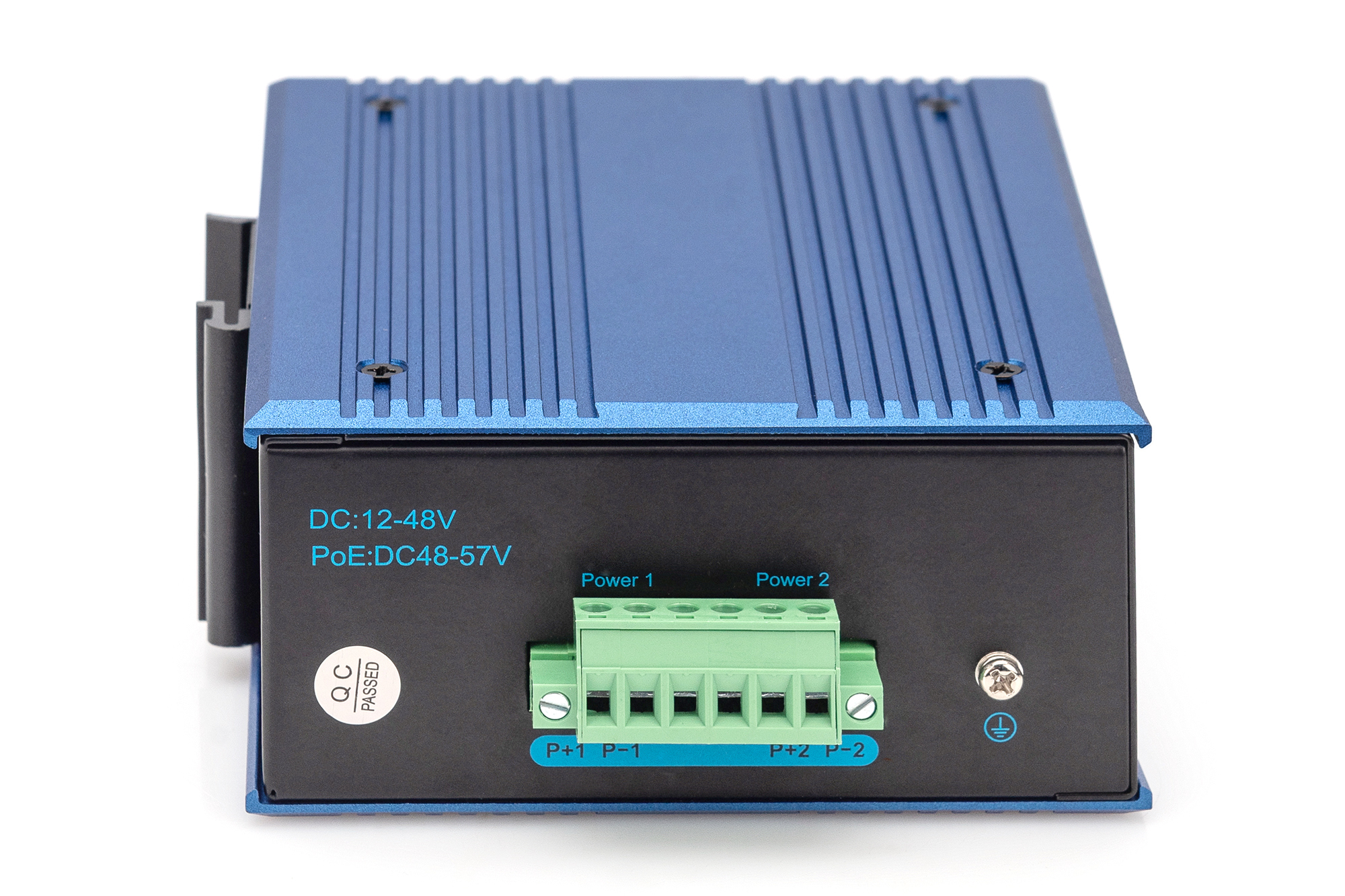 DIGITUS Industrial 4+2-Port Gigabit  Ethernet PoE Switch, Ansicht 3