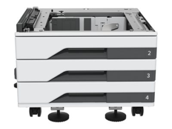 Lexmark Medienfach  Zuführung - 1560 Blätter in 3 Schubladen (Trays)