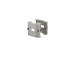 AXIS T95A67 Pole Bracket + Pole bracket for AXIS T98A-VE Surveillance Cabinet and AXIS T95A00/T95A10 Dome Housings. When used with the AXIS T95 Dome Housings the wall bracket AXIS T95A61 is required.
