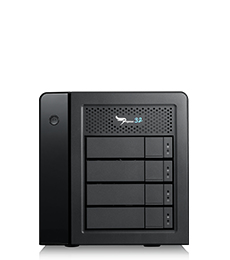 Promise Pegasus32 R4 - Festplatten-Array - 16 TB - 4 Schächte (SATA-600), Ansicht 4