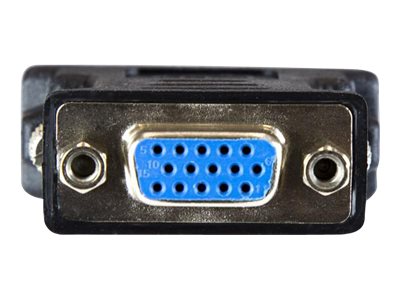 StarTech.com StarTech DVI auf VGA Adapter - DVI-I Stecker zu VGA Buchse Kabel Adapter - Schwarz - 10er Pack - VGA-Adapter - HD-15 (VGA)