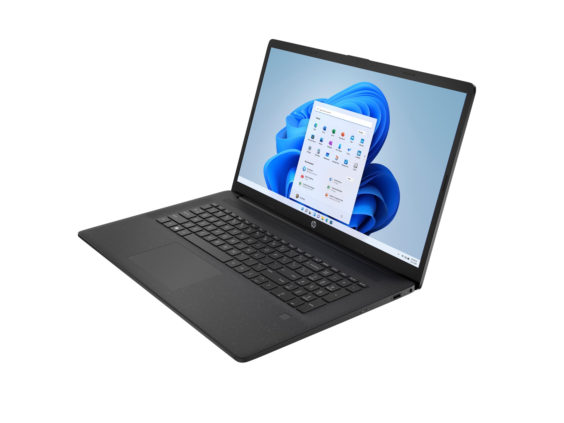 HP Laptop 17-cp3077ng - AMD Ryzen 7 7730U / 2 GHz - Win 11 Home - Radeon Graphics - 16 GB RAM - 1 TB SSD NVMe - 43.9 cm (17.3")