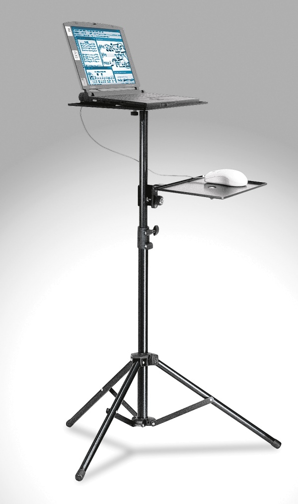 König & Meyer 12150-021-55 - Laptop-Ständer - Schwarz - Stahl - 10 kg - 710 - 1210 mm - 4,45 kg, Ansicht 2