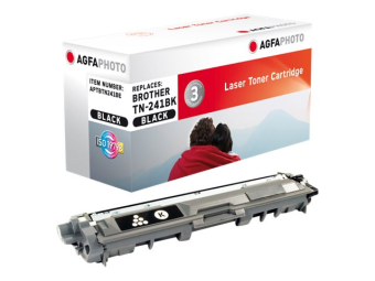 AgfaPhoto Schwarz - kompatibel - Tonerpatrone (Alternative zu Brother TN241BK)