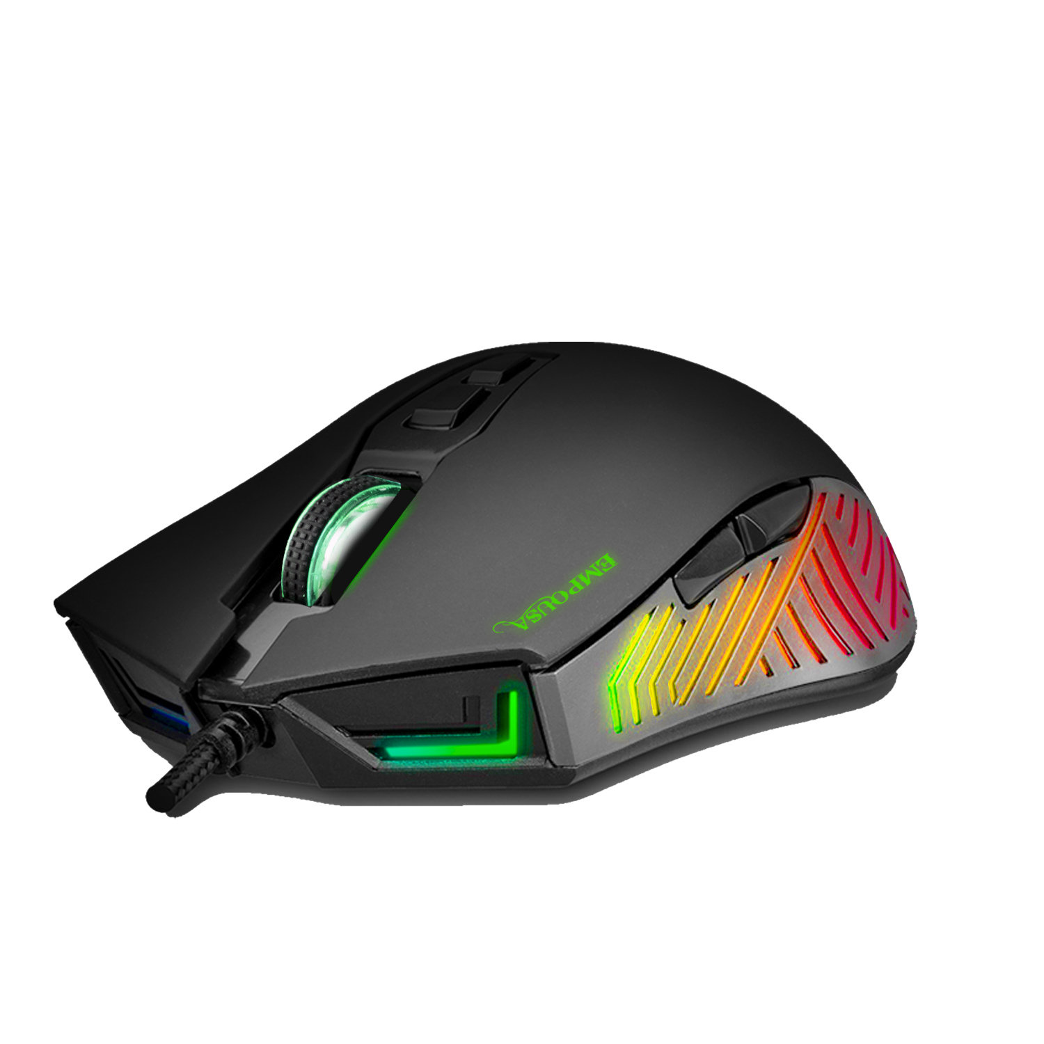INCA IMG-309 - Beidhändig - USB Typ-A - 7200 DPI - Schwarz, Ansicht 3