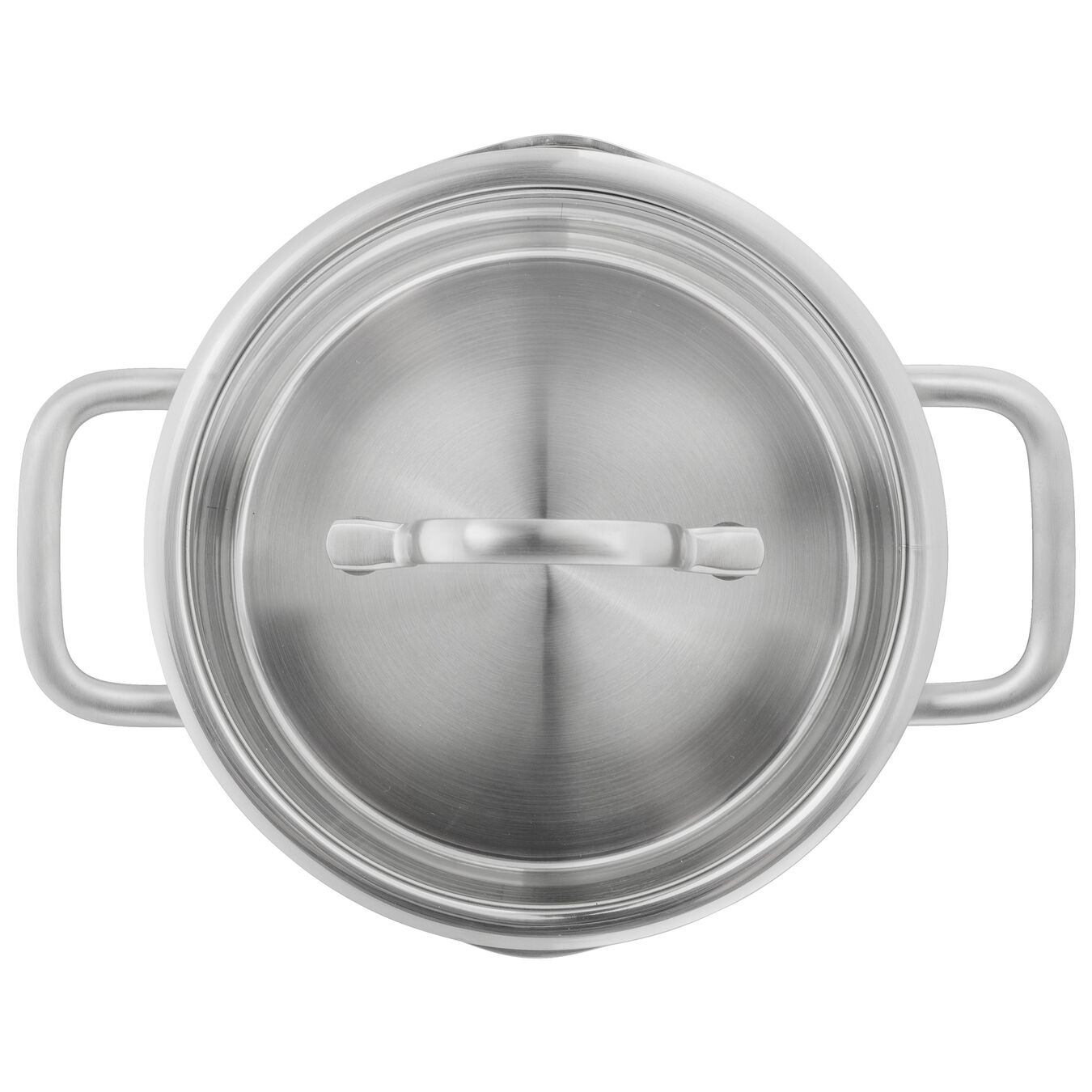 Zwilling TrueFlow - Rund - Silber - Edelstahl - Silber - Edelstahl - Keramik - Gas - Halogen - Induktion, Ansicht 3