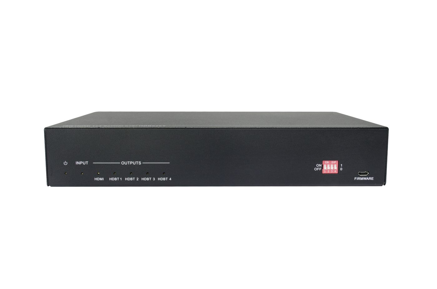 VivoLink VLHDBSP1X4V2 - HDMI - 4x RJ-45 - 1 x HDMI - 3840 x 2160 Pixel - Schwarz - Metall, Ansicht 3