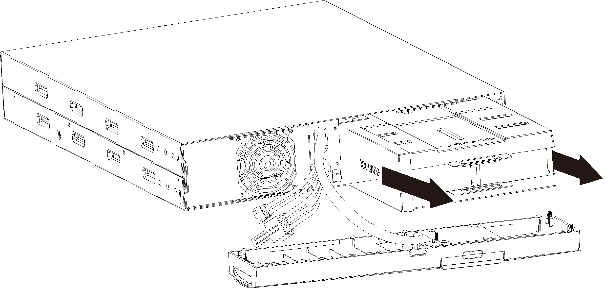 BlueWalker PowerWalker Battery Set - Für Haupteinheit - USV-Akku, Ansicht 2