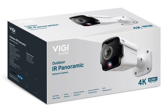 TP-LINK Omada InSight S385PI UN VIGI Outd. IR Pano. Bullet Kamera - Netzwerkkamera, Ansicht 2