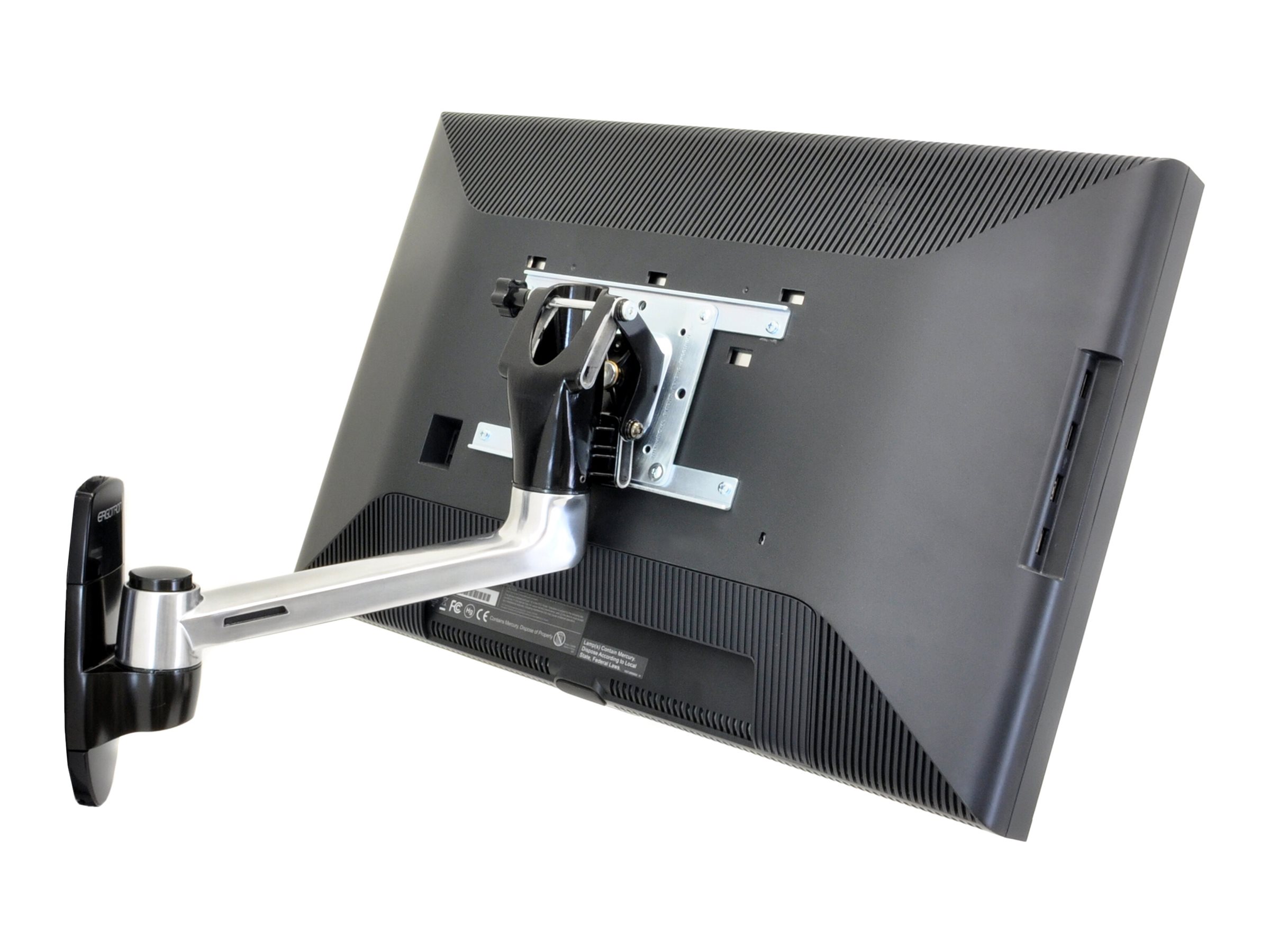 Ergotron LX HD Wall Mount Swing Arm - Befestigungskit (Schwenkarm), Ansicht 5
