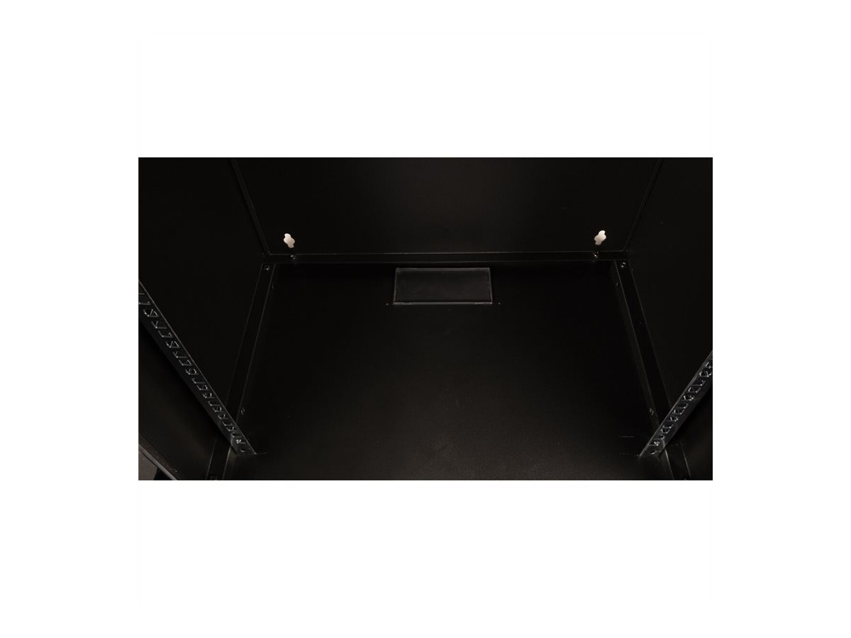 ROLINE 19 Zoll Wandgehäuse Basic 12 HE 540x400 BxT Bausatz schwarz - Wandgehäuse, Ansicht 3
