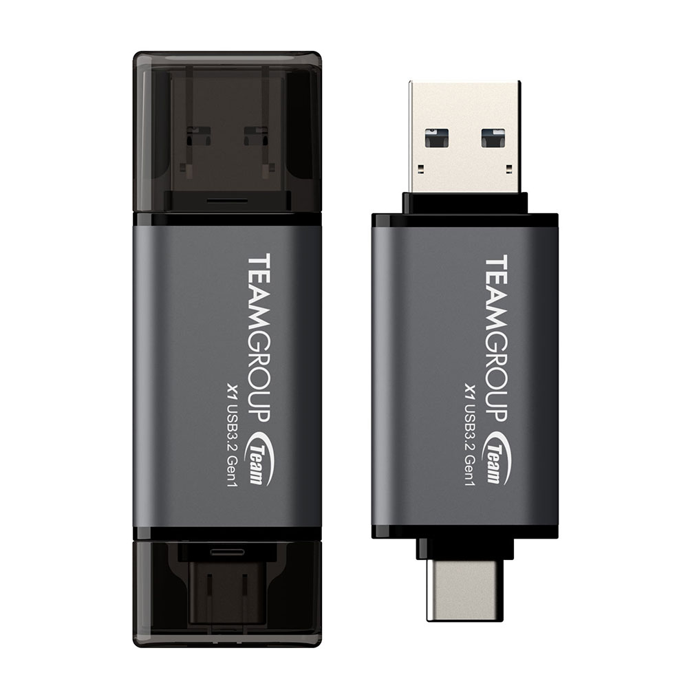 Team Group Stick Team X1 128GB USB 3.0 dual drive - USB-Stick - 128 GB, Ansicht 4