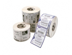 Zebra Z-Select 2000T - Matt - permanenter Acrylklebstoff - beschichtet - 6,3 mil - weiß - 101.6 x 101.6 mm, Ansicht 3