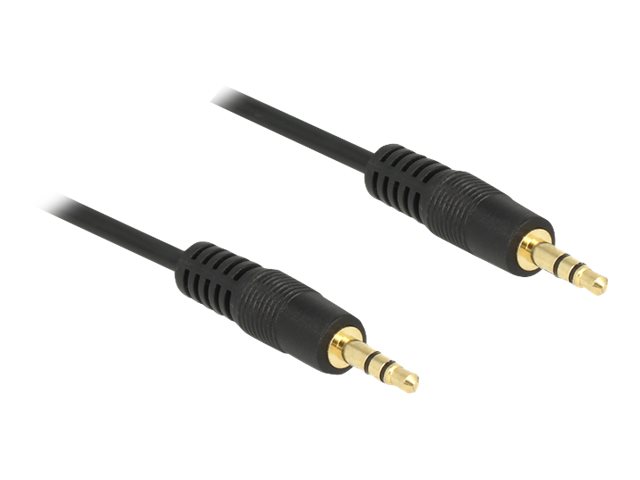 Delock Audiokabel - mini-phone stereo 3.5 mm männlich zu mini-phone stereo 3.5 mm männlich
