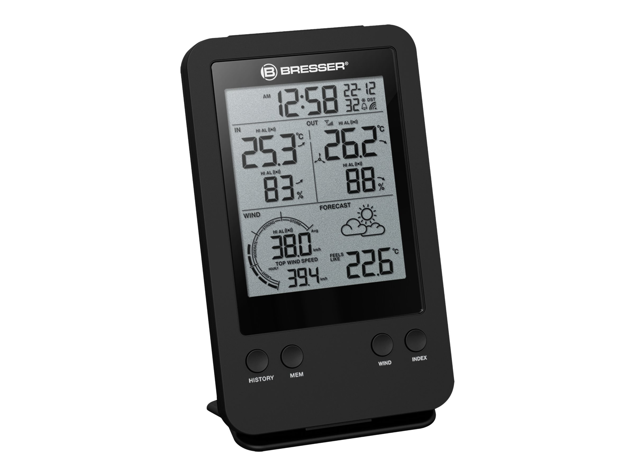 Bresser Pro - Wetterstation - Schwarz, Ansicht 3