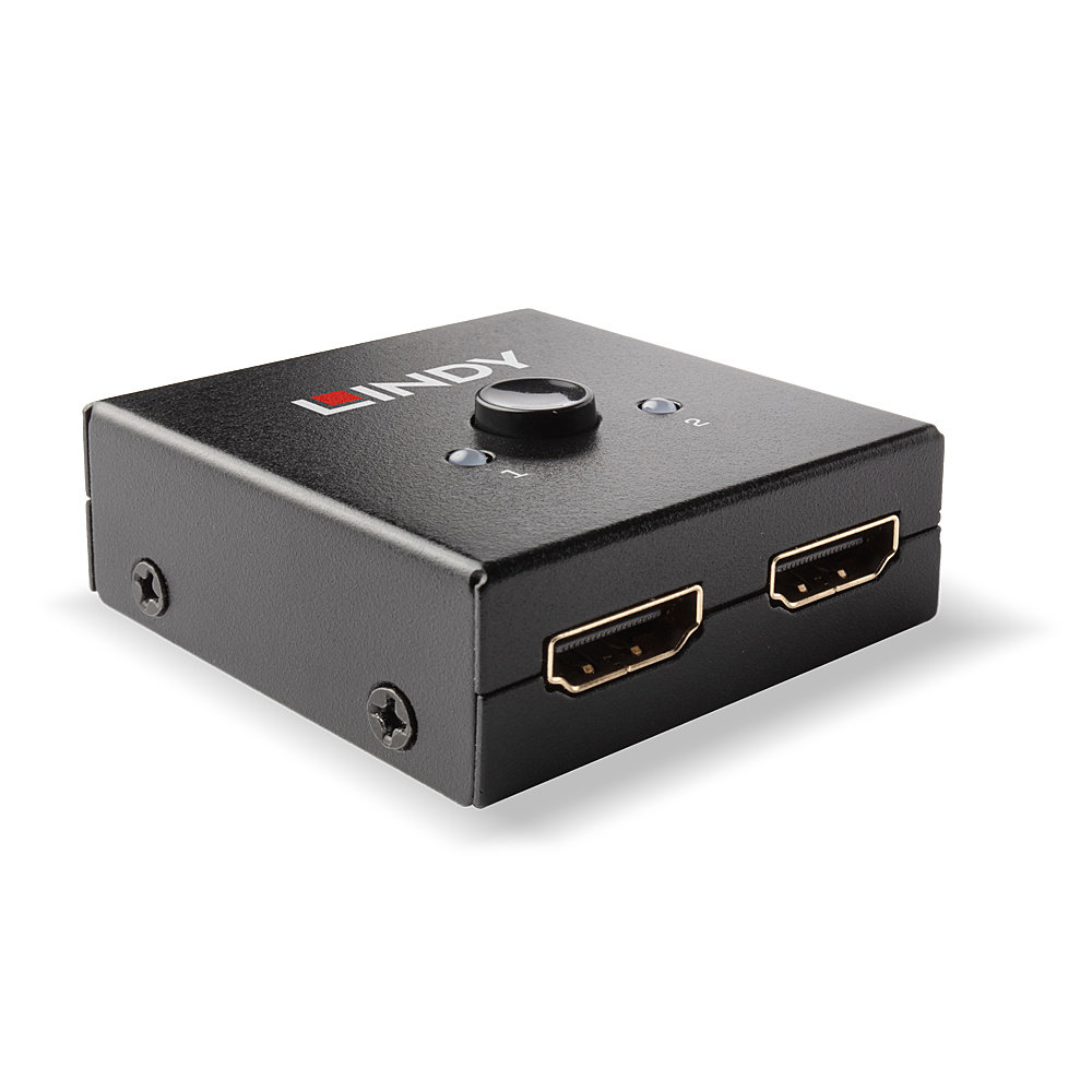 Lindy 2 Port HDMI 18G Bi-Directional Switch - Video/Audio-Schalter, Ansicht 3