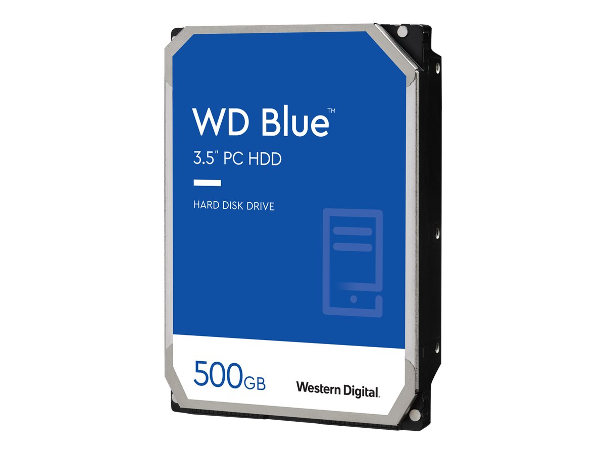 WD Blue WD5000AZLX - Festplatte - 500 GB - intern - 3.5" (8.9 cm) - SATA 6Gb/s