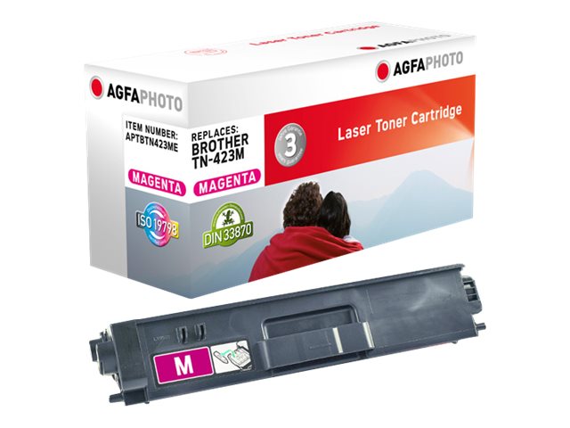 AgfaPhoto Magenta - kompatibel - Tonerpatrone (Alternative zu: Brother TN423M)