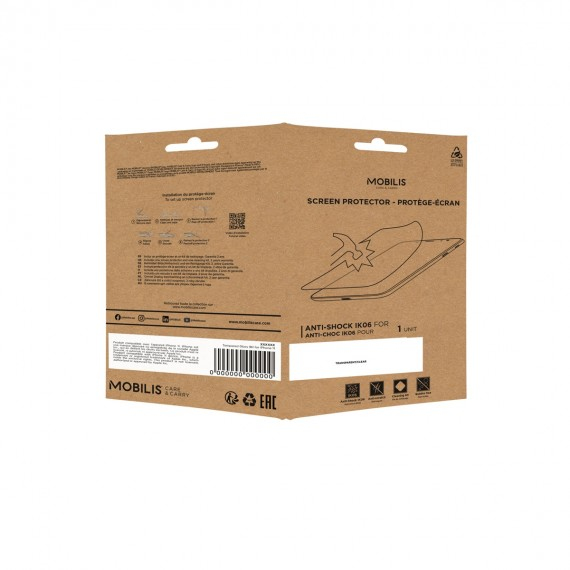 Mobilis Anti-Shock IK06 - Bildschirmschutz für Tablet - Folie - 10.9 - klar - für Apple 10.9-inch iPad (10. Generation), Ansicht 4