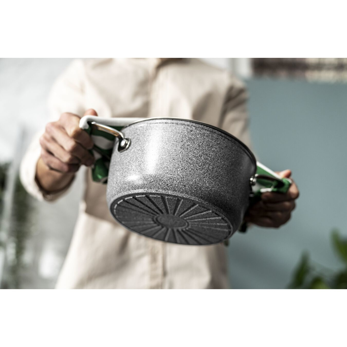 Ballarini 75002-826-0 - 2,67 l - Rund - Grau - Aluminium - Titan - Edelstahl, Ansicht 3