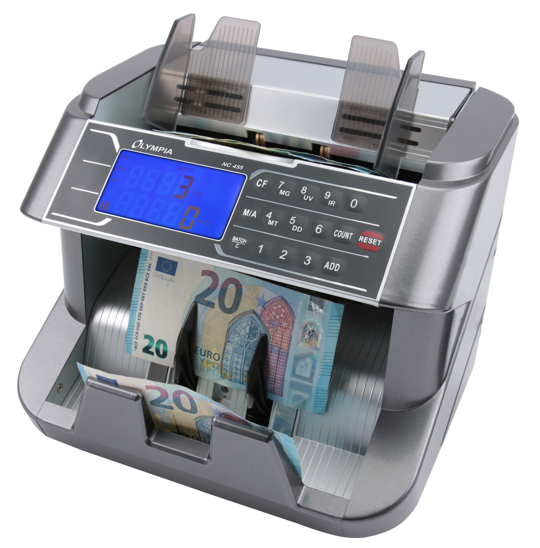 Olympia NC 455 - 257 mm - 228 mm - 249 mm - 6,8 kg - AC - 90 W, Ansicht 4