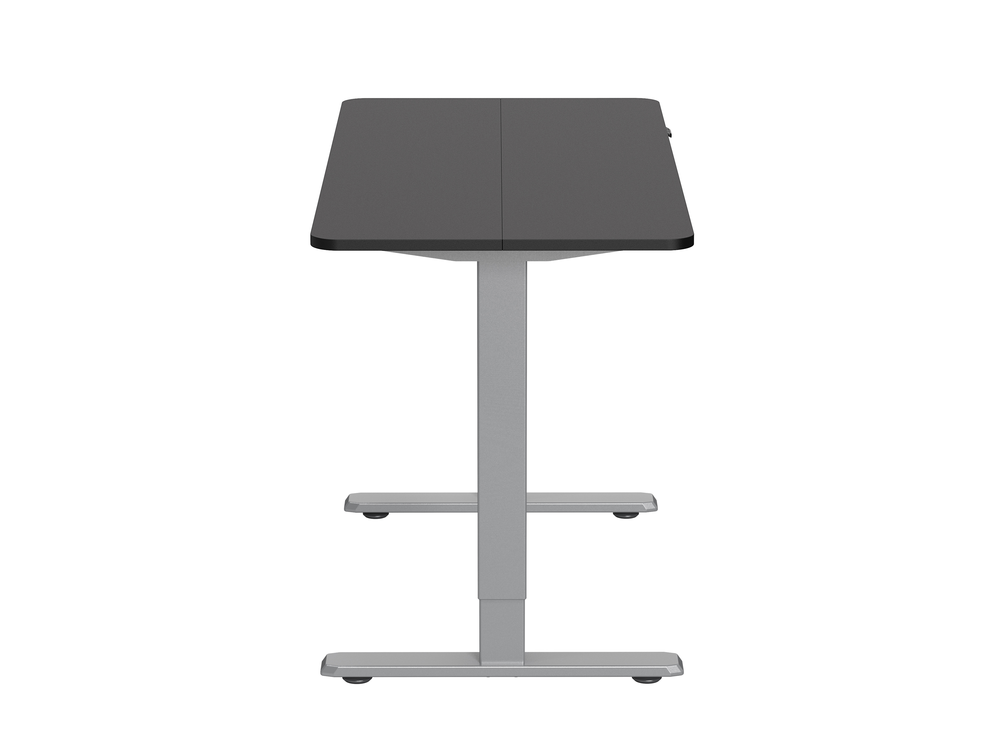 Equip Elektrisches-Sitz- Steh-Tischgestell - mit Tischplatte - grau - Gerade - Rechteckige Form - Kunststoff - Edelstahl, Ansicht 4