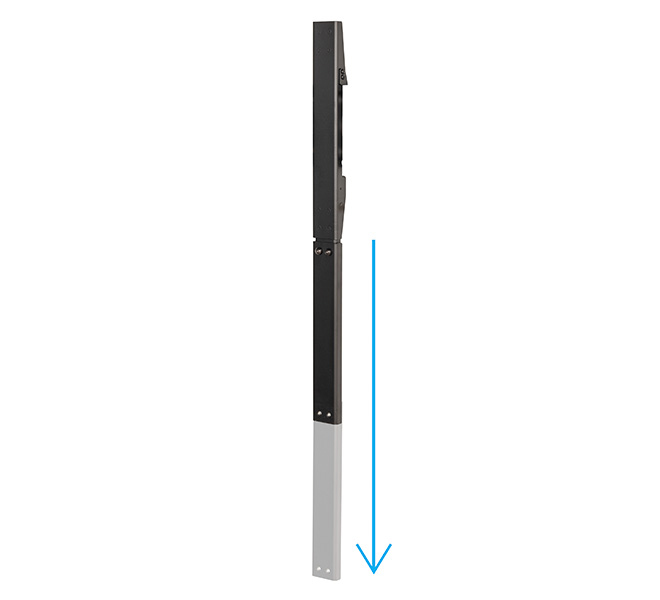 B-TECH BT7031 - Flachbildschirm-Montagearm - Schwarz - 4 kg - B-Tech BT8431 - BT8432 - BT8441 - BT8442 - BT9901 …, Ansicht 3
