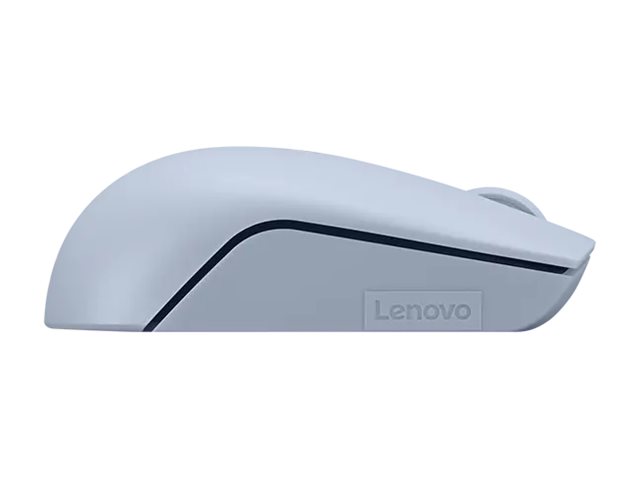 Lenovo 300 Wireless Compact - Maus - mit Batterie - optisch - 3 Tasten - kabellos - 2.4 GHz - kabelloser Empfänger (USB), Ansicht 2