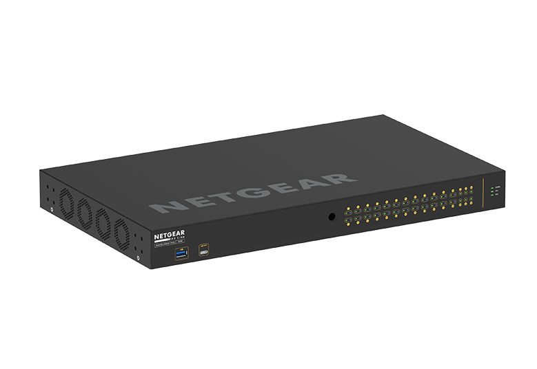 Netgear AV Line M4250-26G4F-PoE+ - Switch - L3 - managed - 24 x 10/100/1000 (PoE+), Ansicht 4