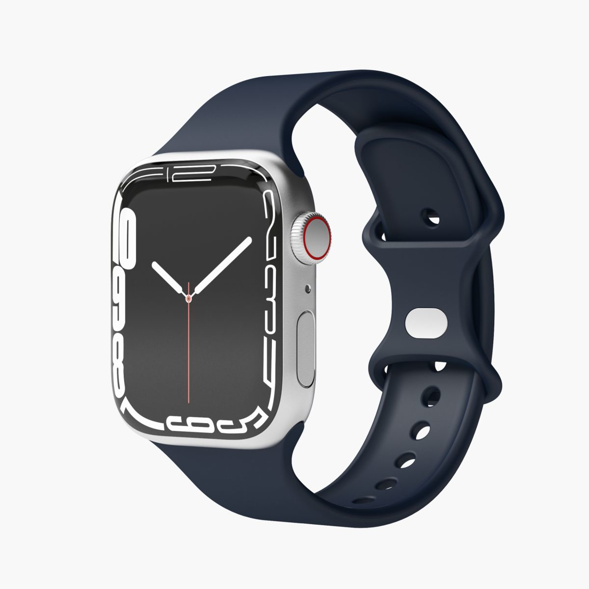 Vonmählen Classic - Band - Smartwatch - Blau - Apple - Apple Watch 38 mm | 40 mm | 41 mm - Silikon, Ansicht 3