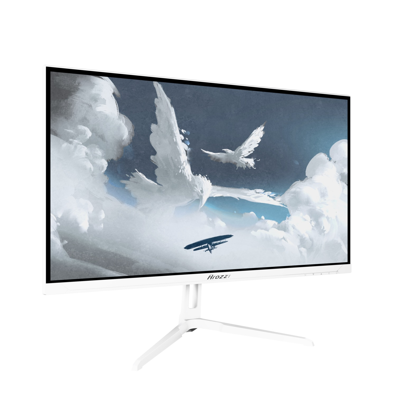 Arozzi TFT Nova 24 IPS weiß - Flachbildschirm (TFT/LCD) - 60,5 cm, Ansicht 2