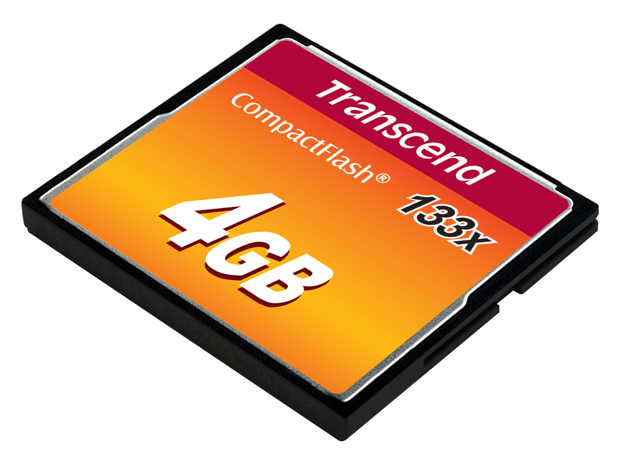Transcend Flash-Speicherkarte - 4 GB - 133x, Ansicht 2
