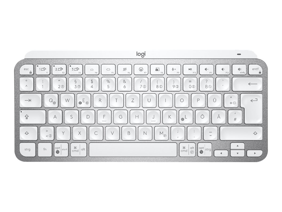 LOGI MX Keys Mini Wireless PALE GREYDE (920-010480)