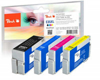 Peach PI200-637 - Tinte auf Pigmentbasis - Schwarz - Cyan - Magenta - Gelb - Epson - Multi pack - Epson WorkForce Pro WF-4700 Series Epson WorkForce Pro WF-4720 DWF Epson WorkForce Pro WF-4720... - 4 Stück(e)