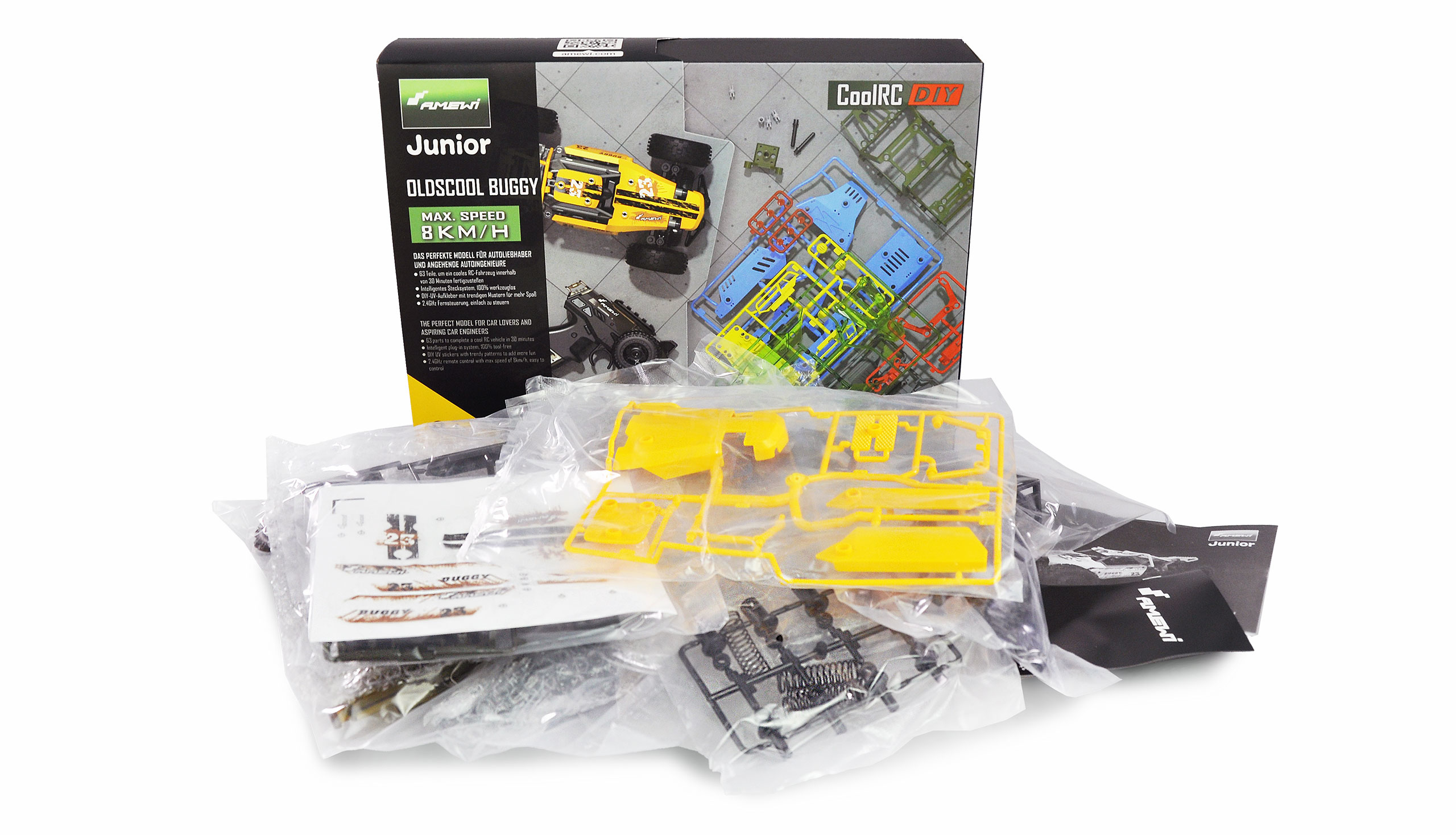 Amewi CoolRC DIY Oldscool Buggy 2WD 1:18 - Buggy - 1:18 - 8 Jahr(e) - 300 g, Ansicht 2