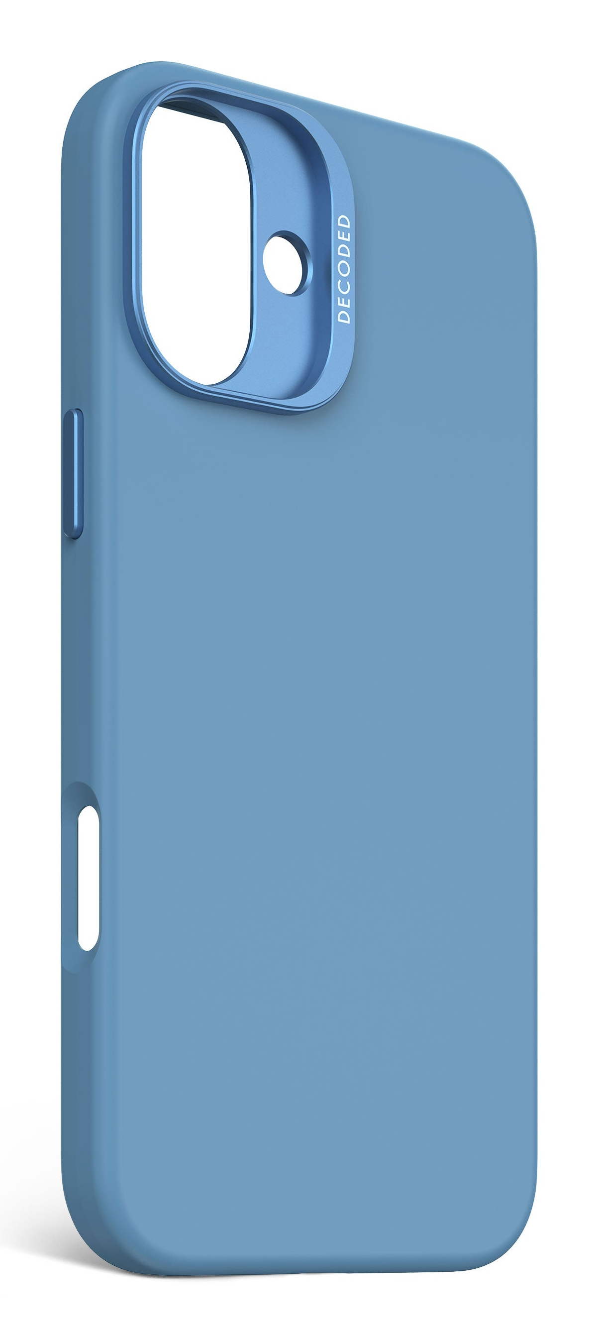 Decoded AntiMicrobial Silicone Backc. iPhone 16 Plus Light Blue, Ansicht 3