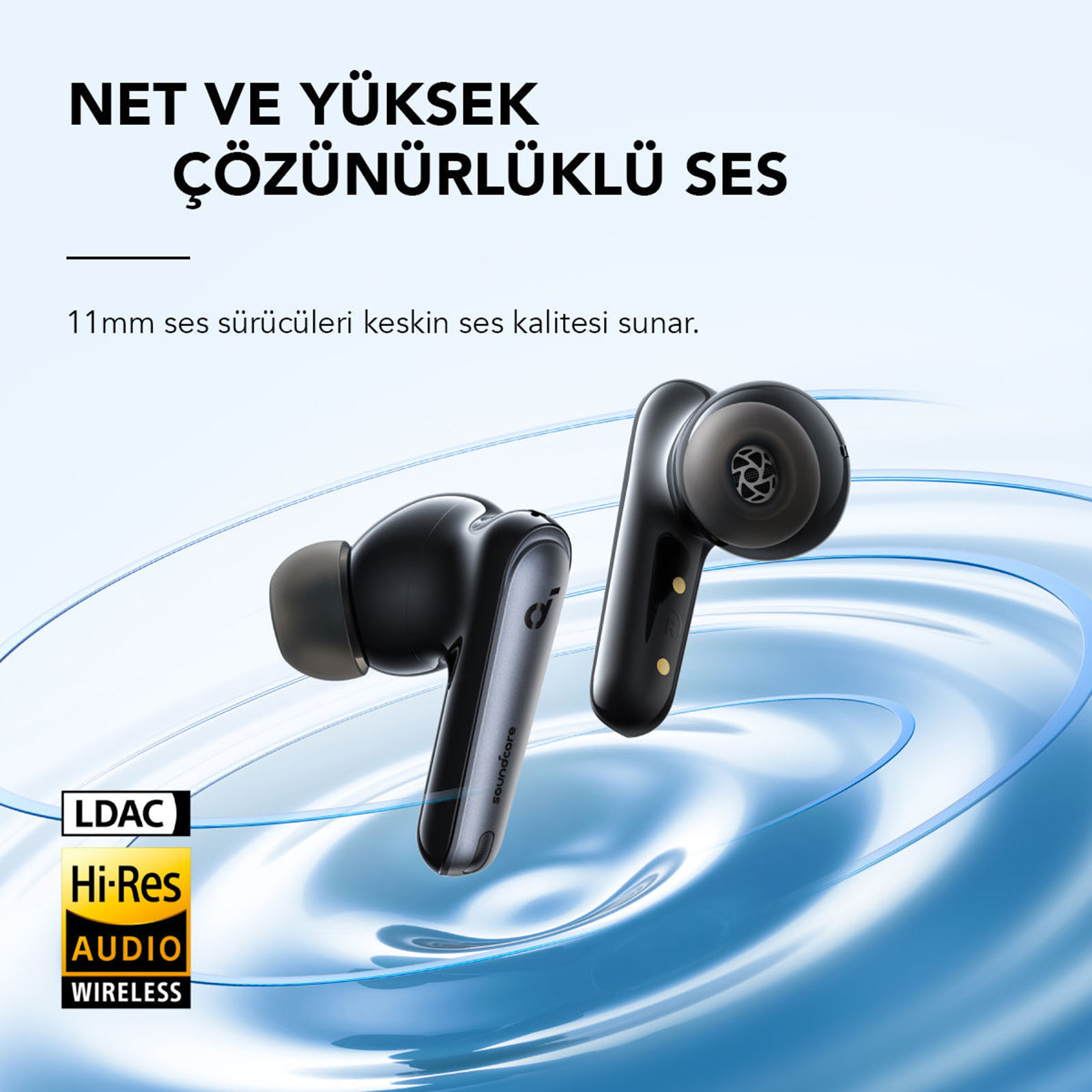 Anker Innovations Soundcore Liberty 4 NC - True Wireless-Kopfhörer mit Mikrofon, Ansicht 3