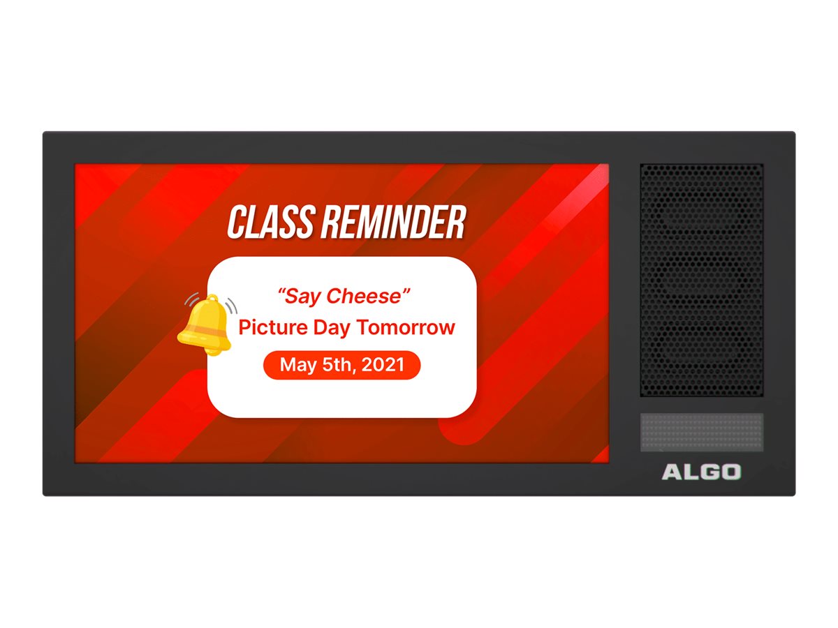 Algo 8420 IP DIGITAL DISPLAY WITH SPEAKER - DUAL SIDED, Ansicht 3
