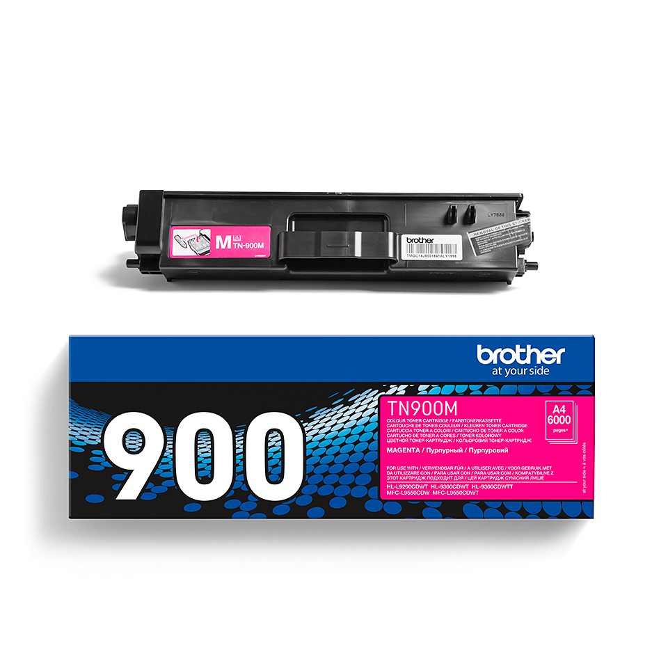 Brother TN900M - Magenta - Original - Tonerpatrone, Ansicht 2