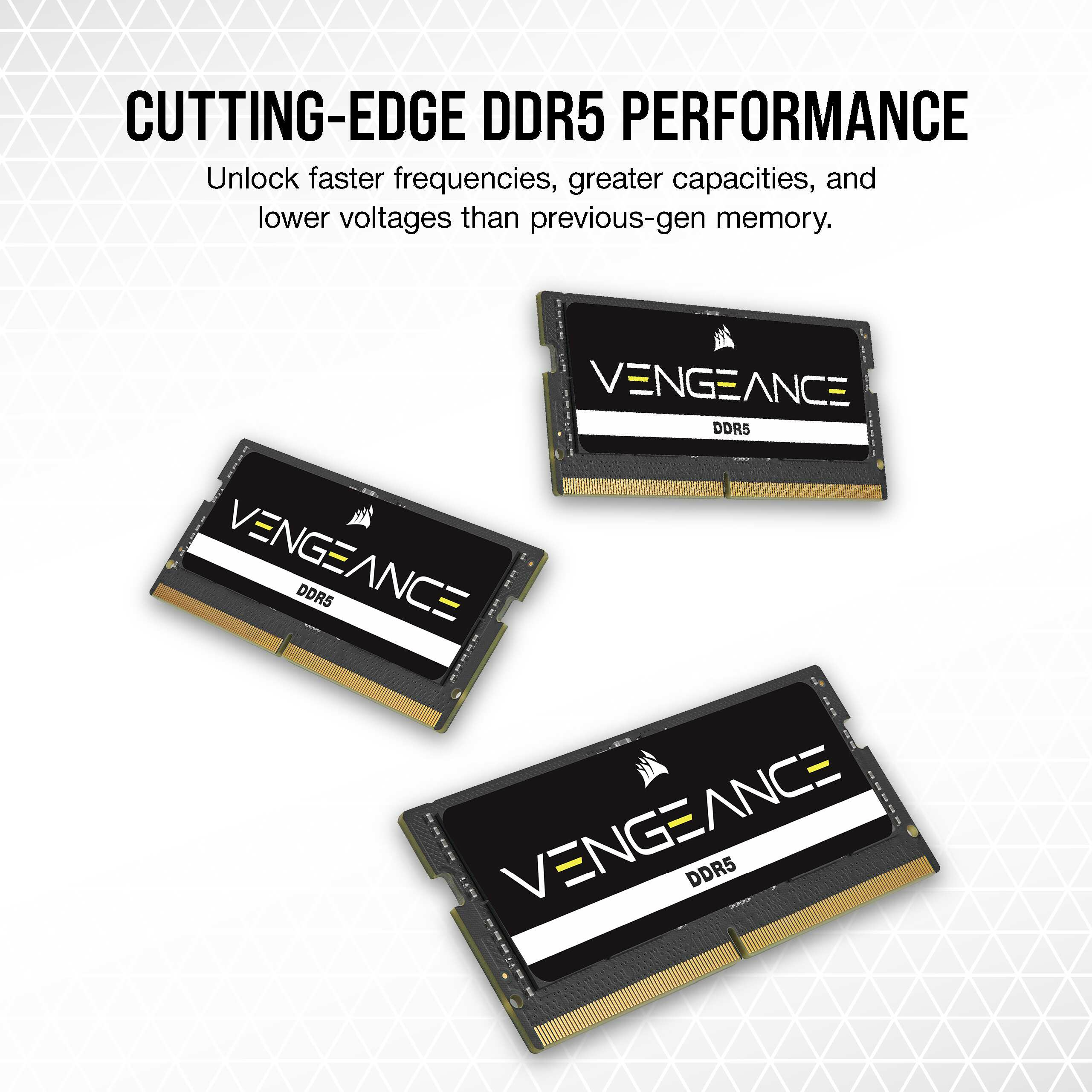 Corsair Vengeance - DDR5 - Modul - 16 GB - SO DIMM 262-PIN, Ansicht 3